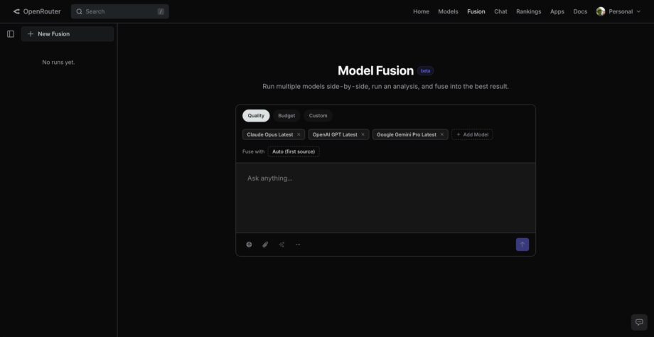 OpenRouter Fusion : le vrai gagnant n'est pas le modèle