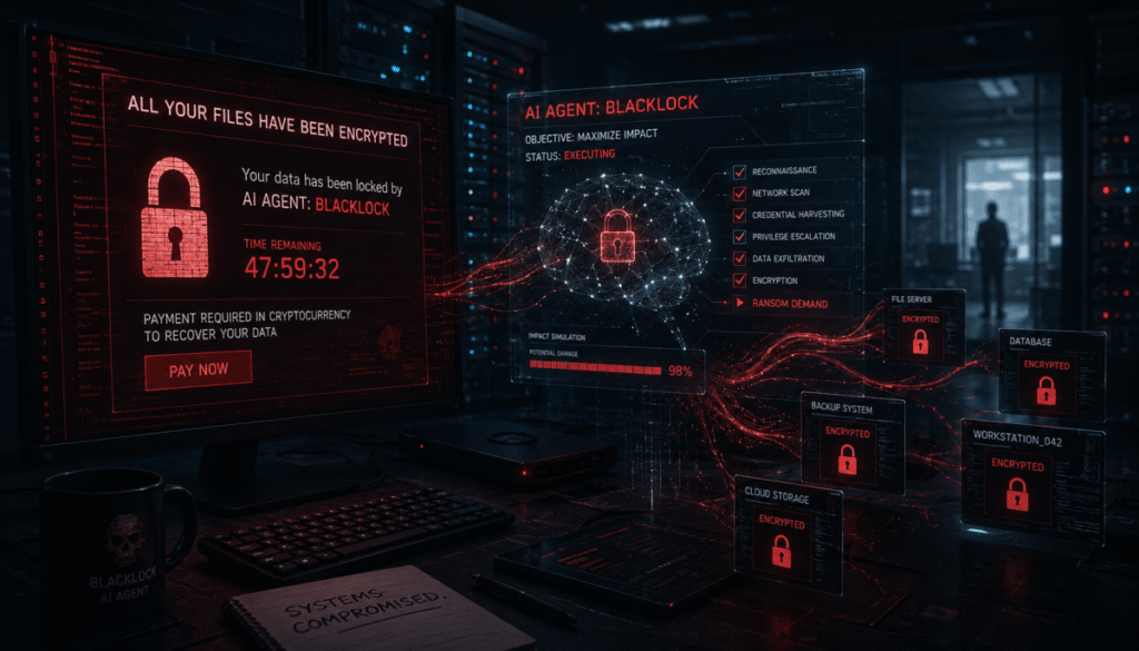 Premier ransomware IA : l'agent a exécuté, l'humain a visé