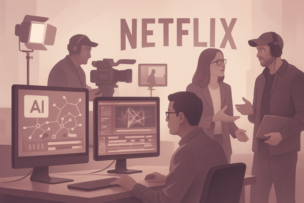 Netflix industrialise l'IA générative sur 300 programmes