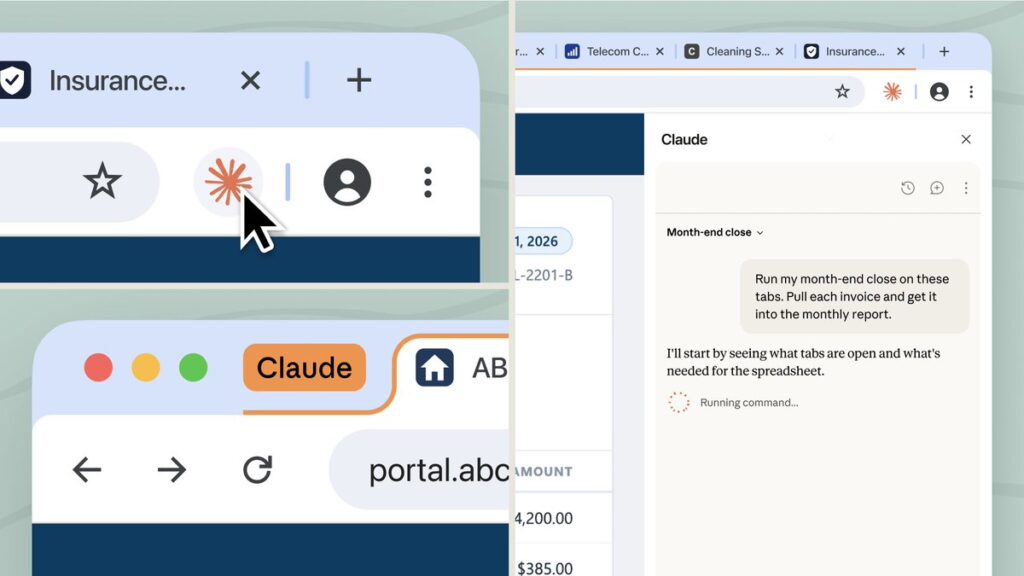 Anthropic fait de Chrome un poste de travail pour Claude