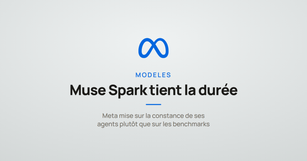 Carte illustrant l'article sur Muse Spark 1.3, le modèle agentique de Meta annoncé le 2 septembre 2026.