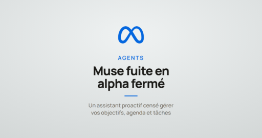 Illustration annonçant Muse, l'agent assistant proactif que prépare Meta.