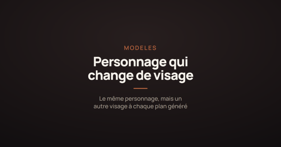 Illustration sur la difficulté à maintenir la cohérence d'un personnage entre les plans d'une vidéo générée par IA.