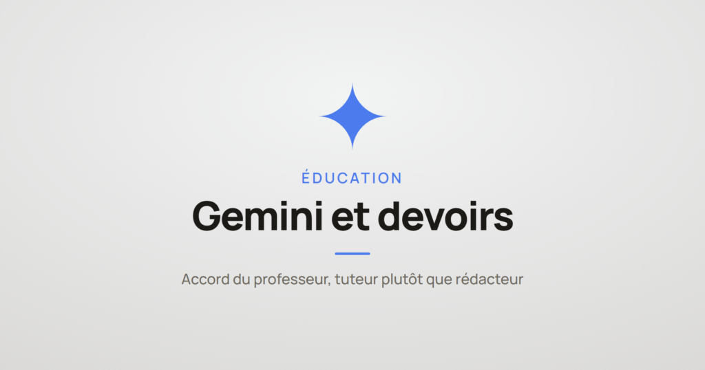 Carte aux couleurs de Gemini : utiliser Gemini pour les devoirs sans tomber dans la fraude