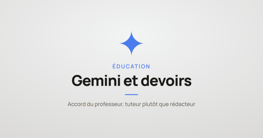 Carte aux couleurs de Gemini : utiliser Gemini pour les devoirs sans tomber dans la fraude