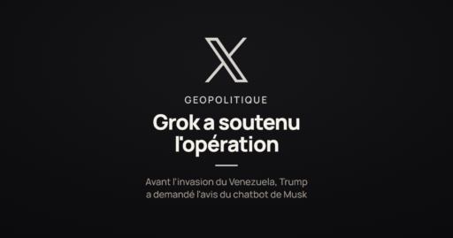 Illustration d'un article sur le rôle du chatbot Grok dans la décision de Trump de capturer Nicolás Maduro au Venezuela.
